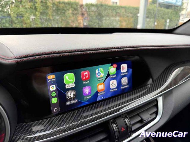 ALFA ROMEO Stelvio Veloce Ti Q4 TELECAMERA CERCHI 21 CARBONIO IVA ESP