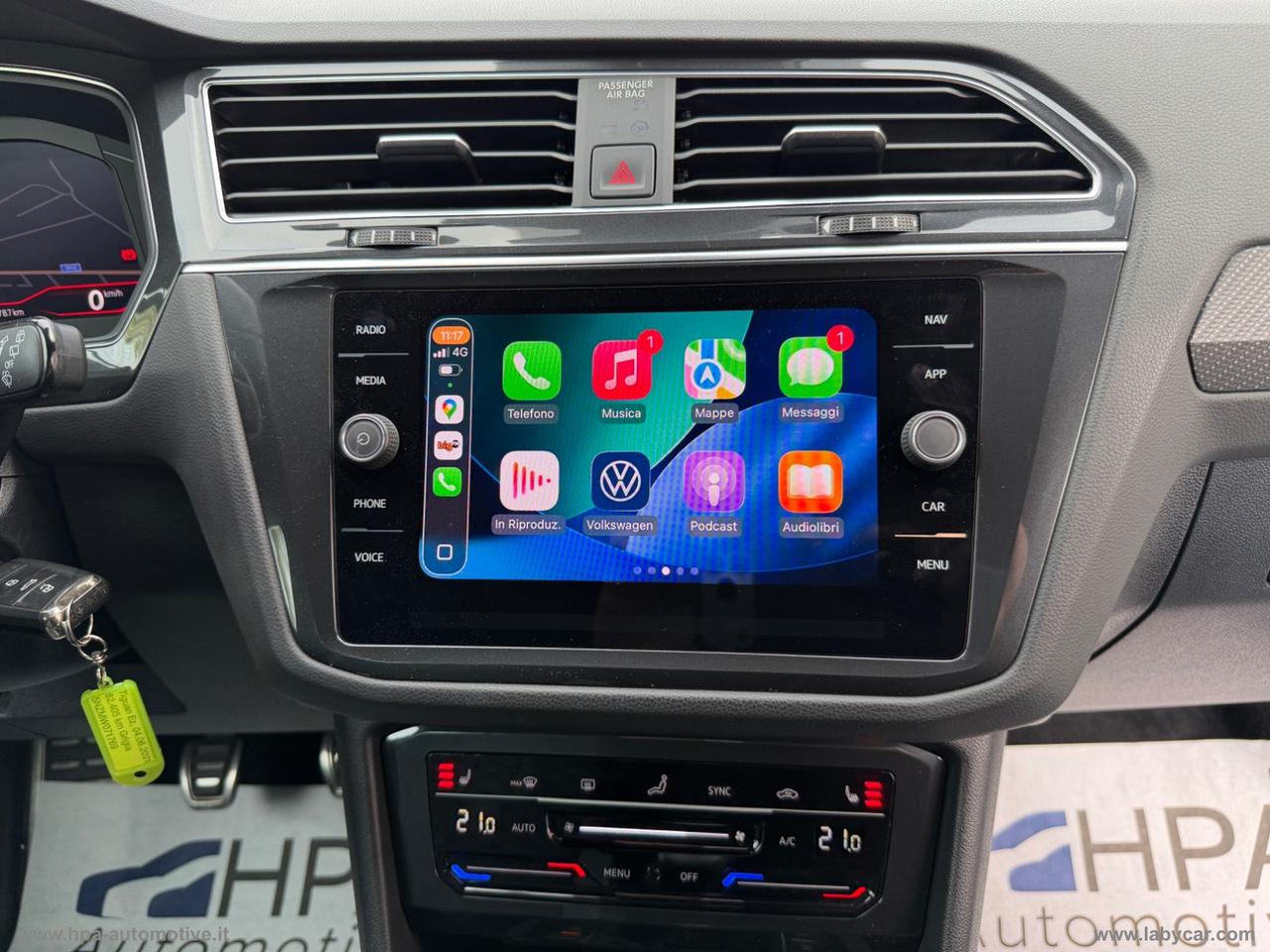 VOLKSWAGEN Tiguan 2.0TDI R-LINE FULL LED NAVI AID ACTIVE INFO DISPLAY PELLE RETROCAMERA