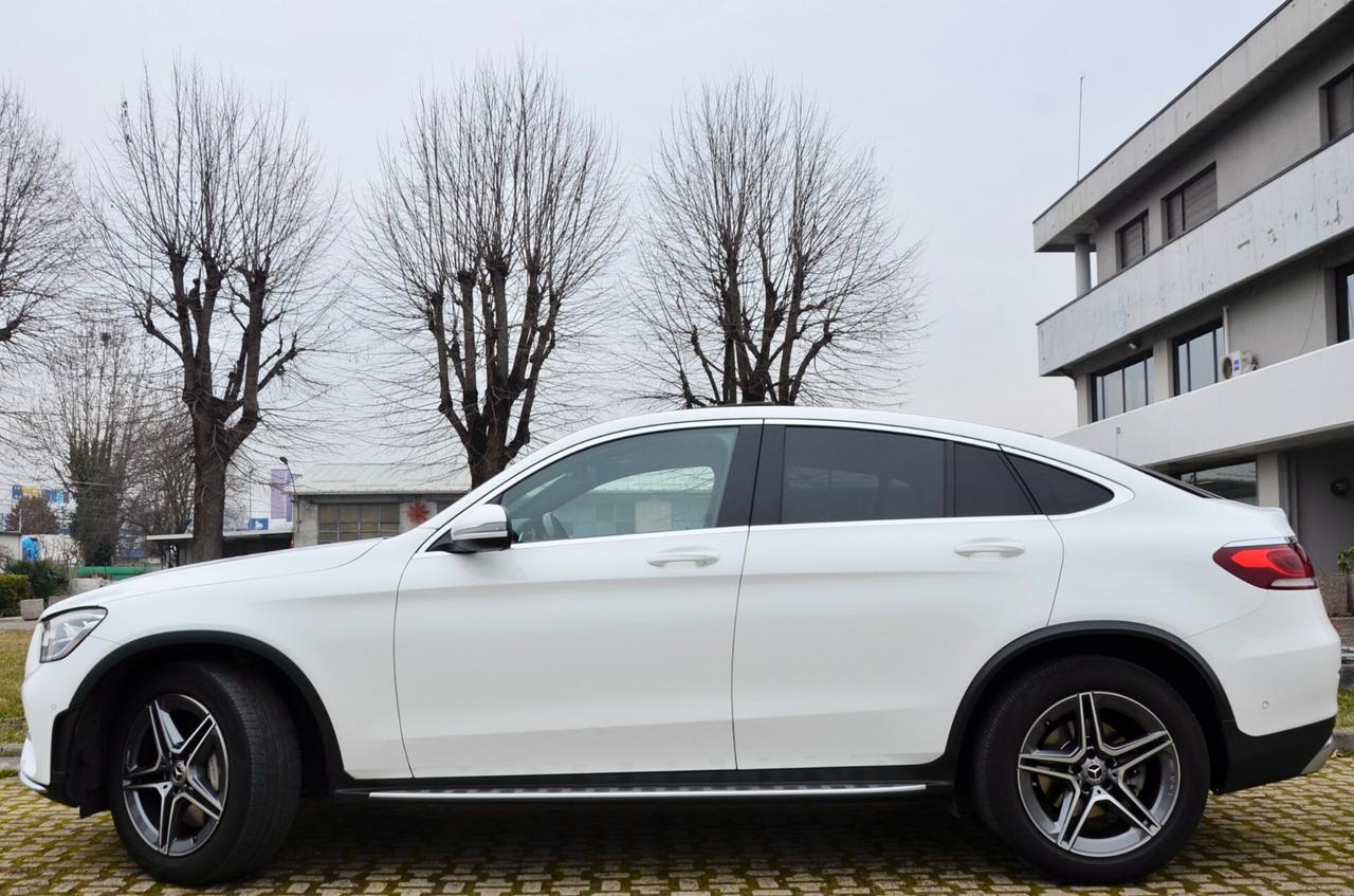 MERCEDES-BENZ GLC COUPE 200d PREMIUM 4MATIC 163cv AUTO, IVA ESPOSTA, UNICO UTILIZZATORE, SERVICE MERCEDES, TETTO, SOSPENSIONI PNEUMATICHE, NAVI, RETROCAMERA, PERMUTE