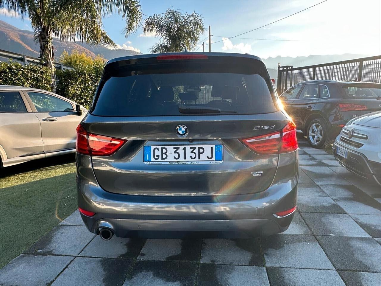 Bmw Serie 2 Gran Tourer 216d 1.5 116CV 7 POSTI FARI FULL LED- AUTOMATICA 2020