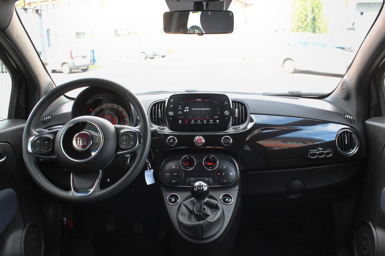 Fiat 500 1.0 Hybrid Club 70CV-SUPERSCONTO ORANGE!