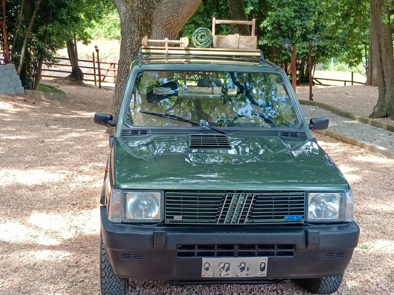 Fiat Panda 1000 4x4 Sisley + Carrello in tinta carrozzeria