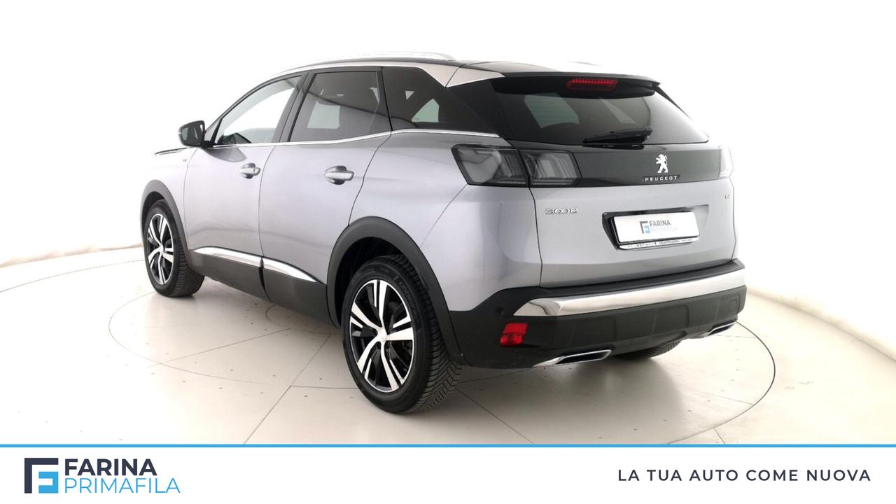 PEUGEOT 3008 II 2021 - 3008 1.5 bluehdi GT s&s 130cv eat8