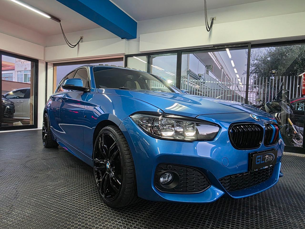 Bmw Serie 1 116d M-Sport Blu Estoril + Tetto