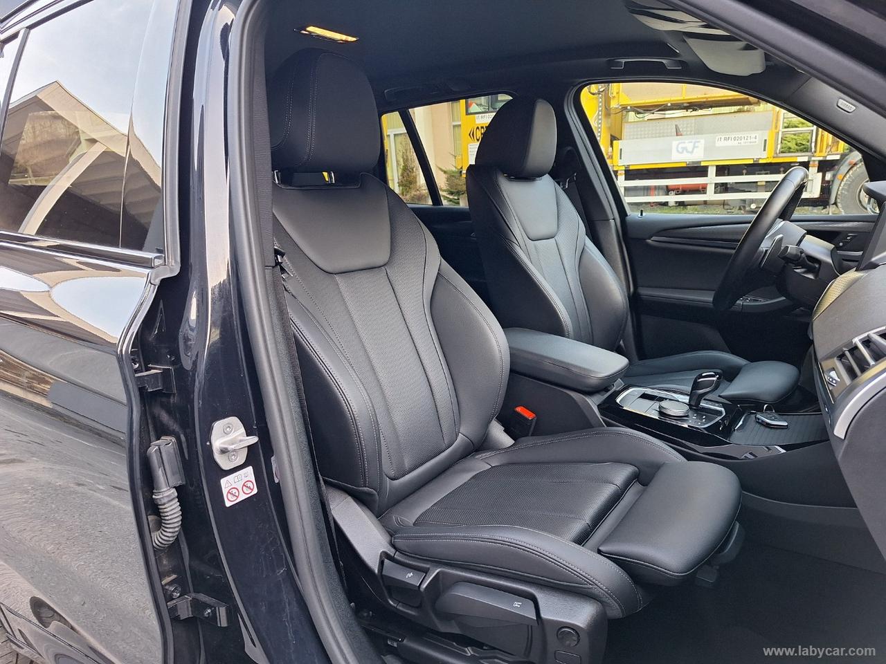 BMW X3 xDrive30e Msport PLUG IN 292CV CAMERA 360 PELLE