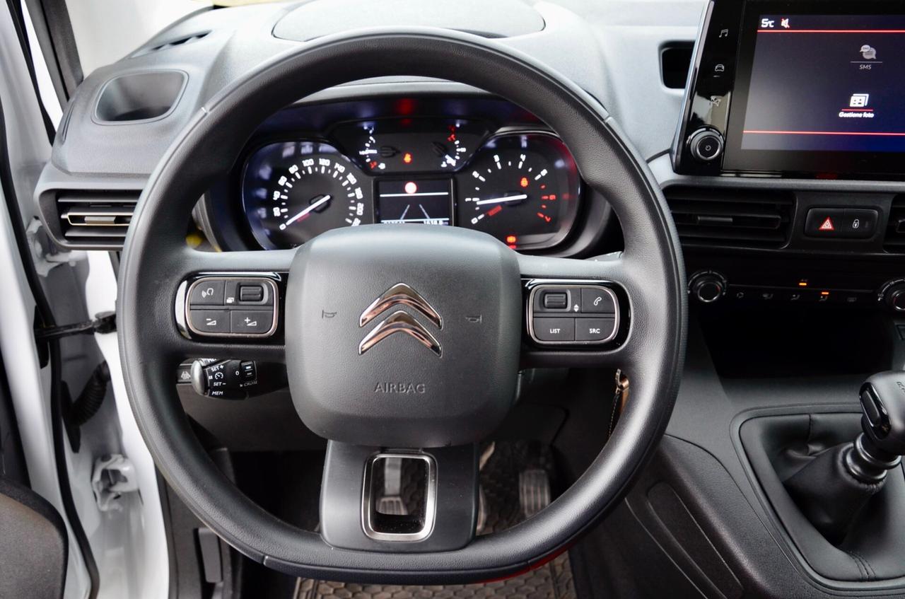 CITROEN BERLINGO 1.5 BLUEHDI M FEEL 130cv, GARANZIA UFF CITROEN, UNICOPROPRIETARIO, NO IVA, ALLESTIMENTO FOCACCIA CERVIA, PERMUTE