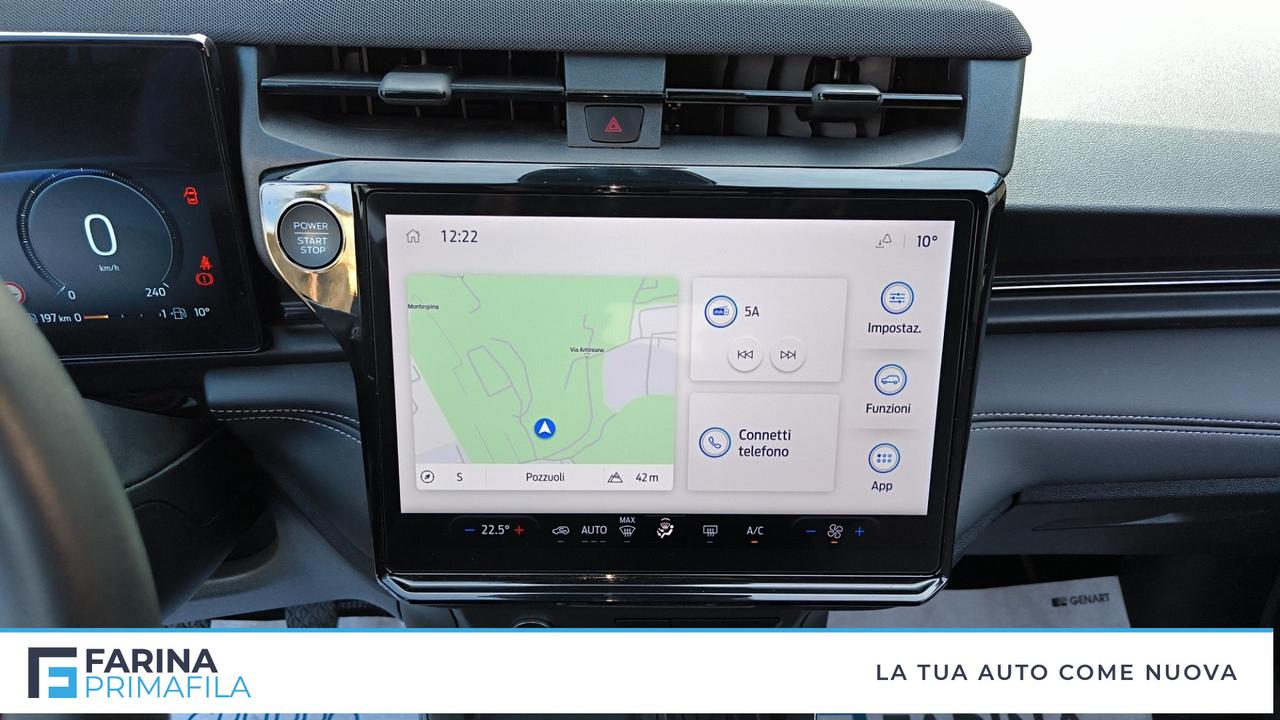 FORD Puma Titanium 1.0 EcoBoost Hybrid 125CVTrasmissione manuale a 6 rapporti Trazione anteriore