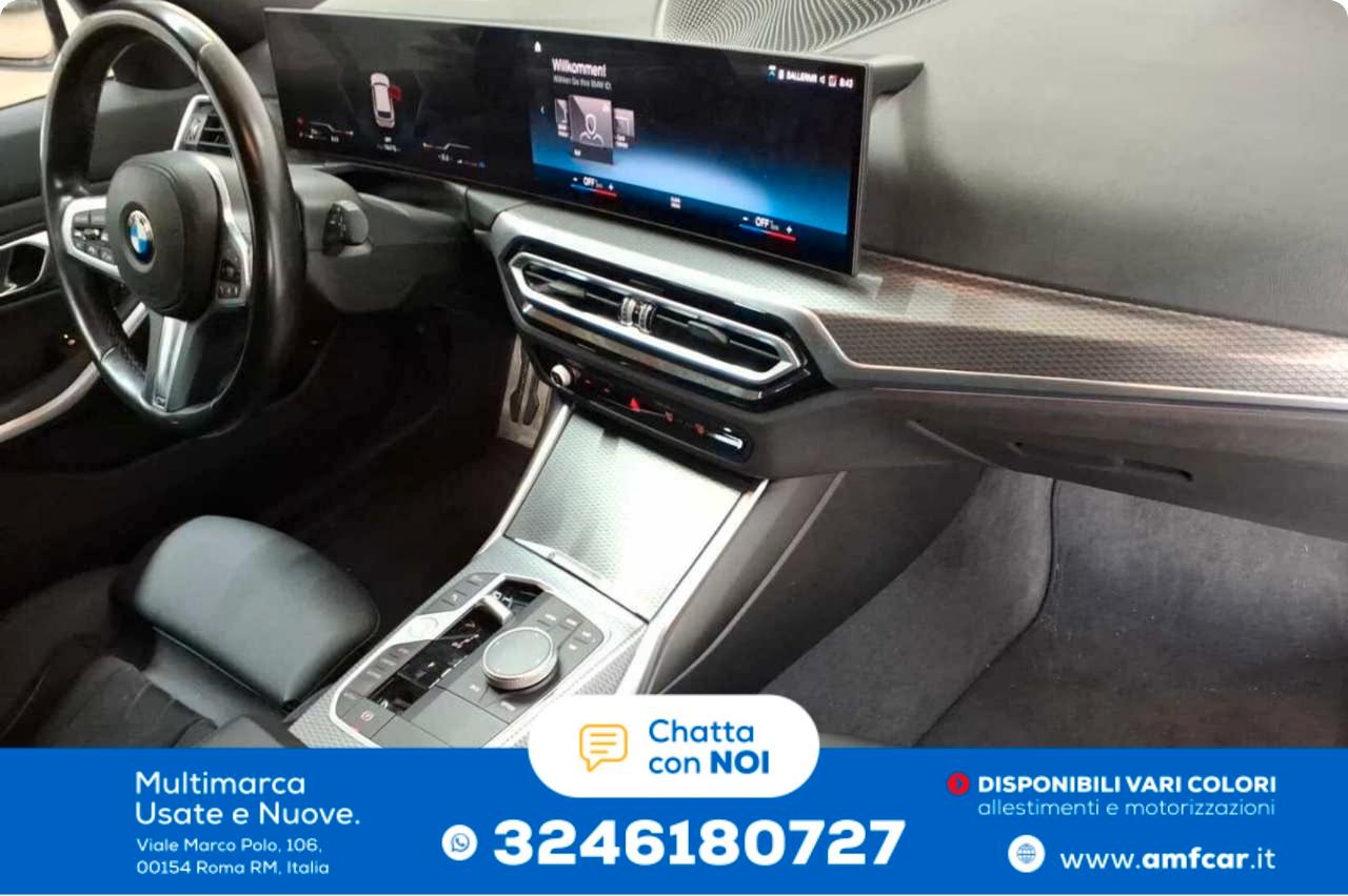 Bmw 318d 48V Msport Sw Cambio automatico Navi