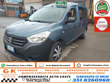 Dacia Dokker 1.6 8V 85CV Ambiance, BENZINA\GPL CON SCADENZA 2032, OK NEOPATENTATI, GARANZIA L.12 MESI