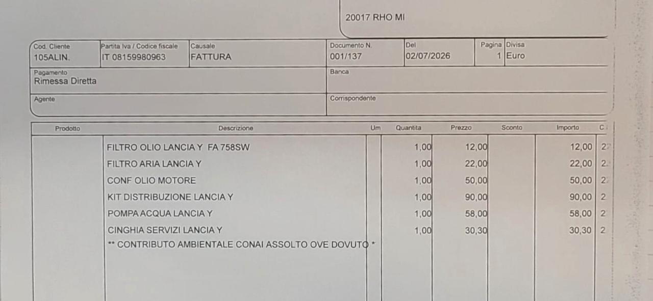 Lancia Ypsilon 1.2 Gold Euro6b NeopatentatiOK