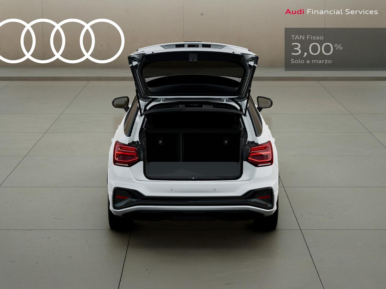 Audi Q2 30 2.0 tdi identity black