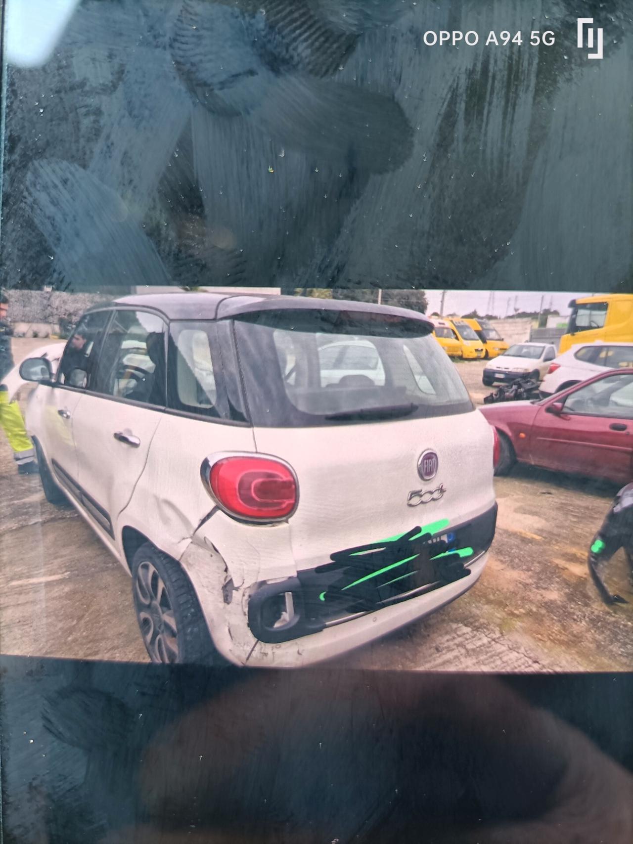 Fiat 500L GPL SINISTRATA INCIDENTATA