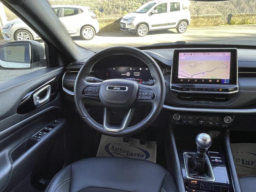 Jeep Compass 1.6 Multijet II 2WD 80° Anniversario Blak Edition-Telecamera-Bicolor