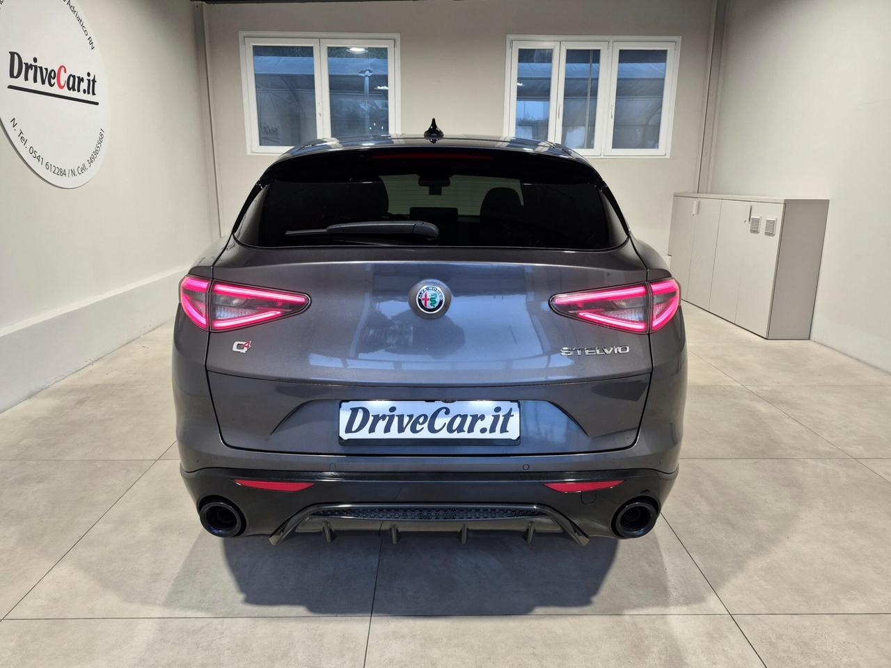 Alfa Romeo Stelvio VELOCE Q4 AT8 2.2 MTJ 210CV TOTAL BLACK C20"