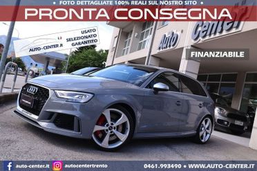 Audi A3 RS3 SPB 2.5 quattro Stronic GRIGIO NARDO'