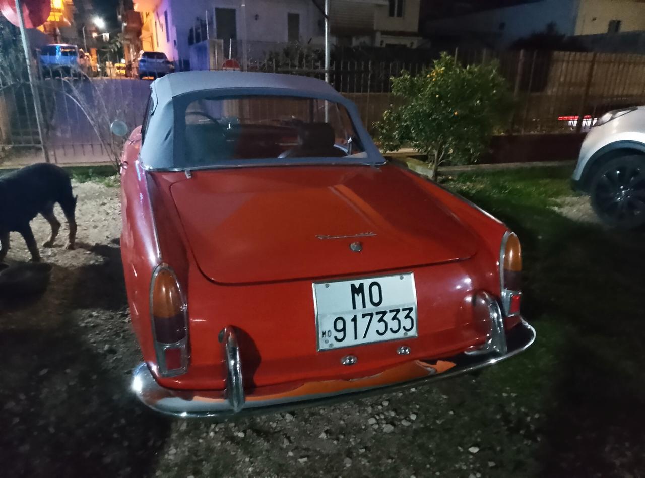 Fiat 1200 spider 1963 Pininfarina
