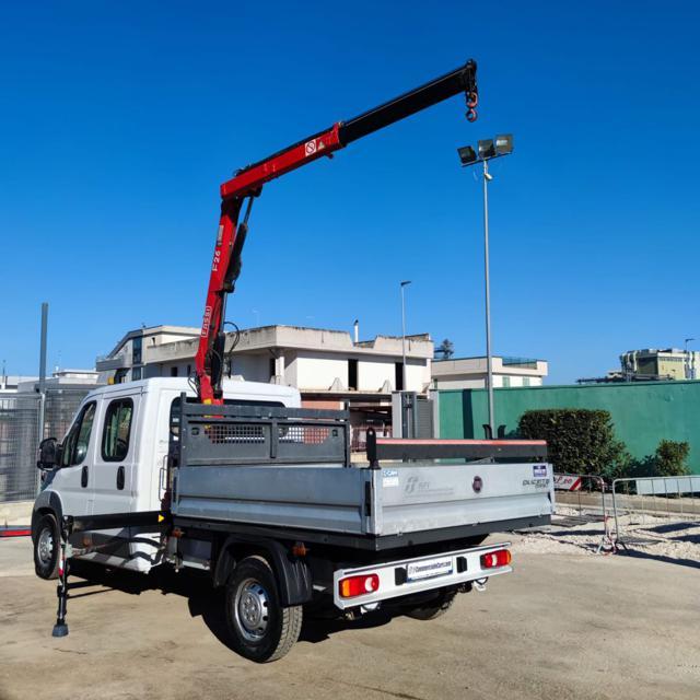 FIAT DUCATO MAXI 35 LH1 2.3MJ CASS. DC CON GRU FASSI