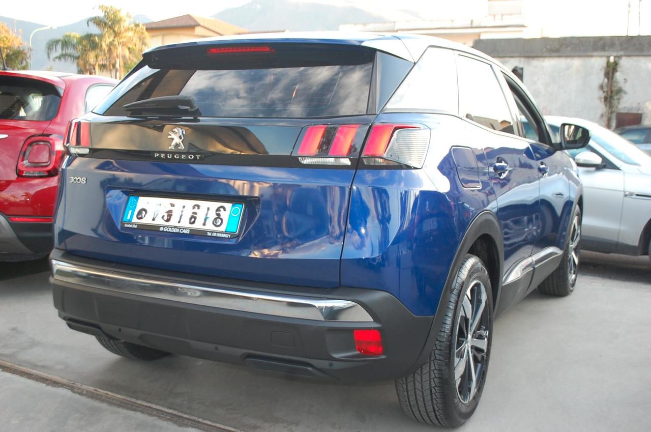 Peugeot 3008 1.5 bluehdi 131CV Allure EAT8 Uff Italy Led Navi