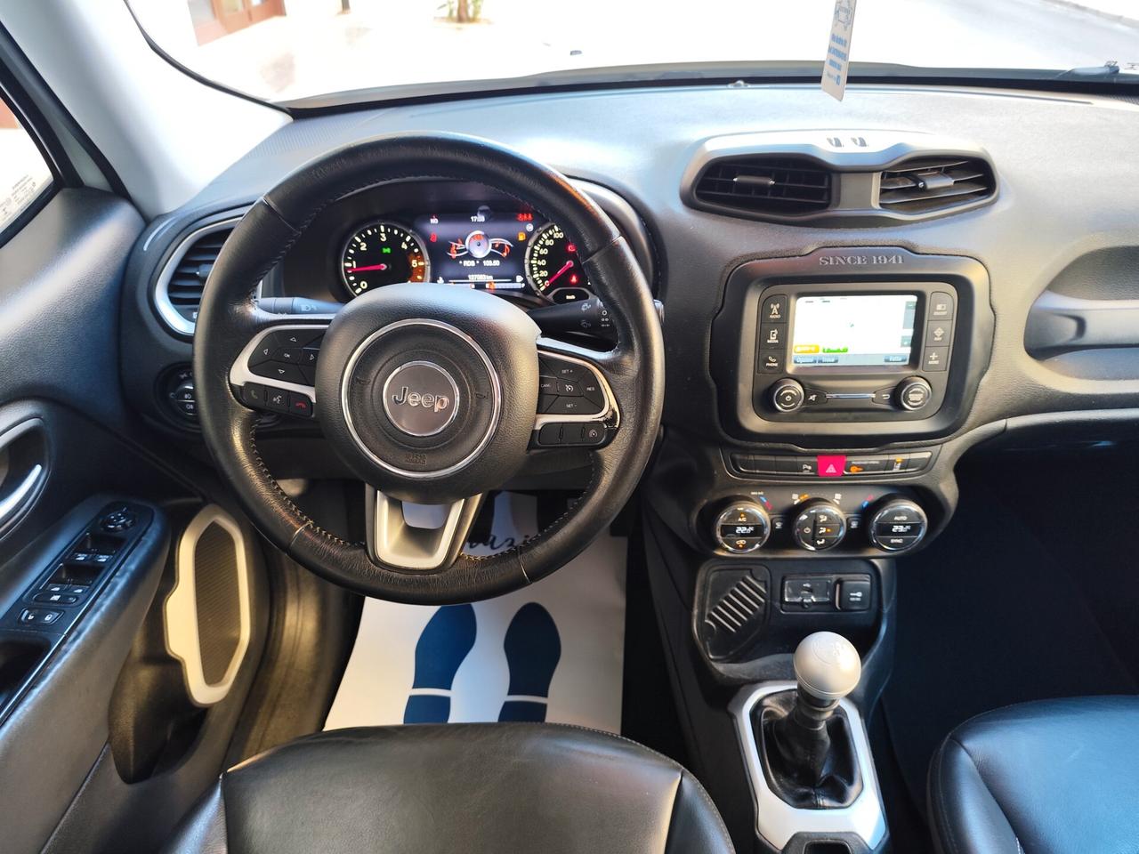 Jeep Renegade 1.6 Mjt 120CV Limited NAVI PELLE