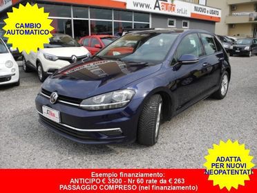 VOLKSWAGEN Golf 1.6 TDI 115cv DSG 5p. -OK NEOPATENTATI- DA VETRINA