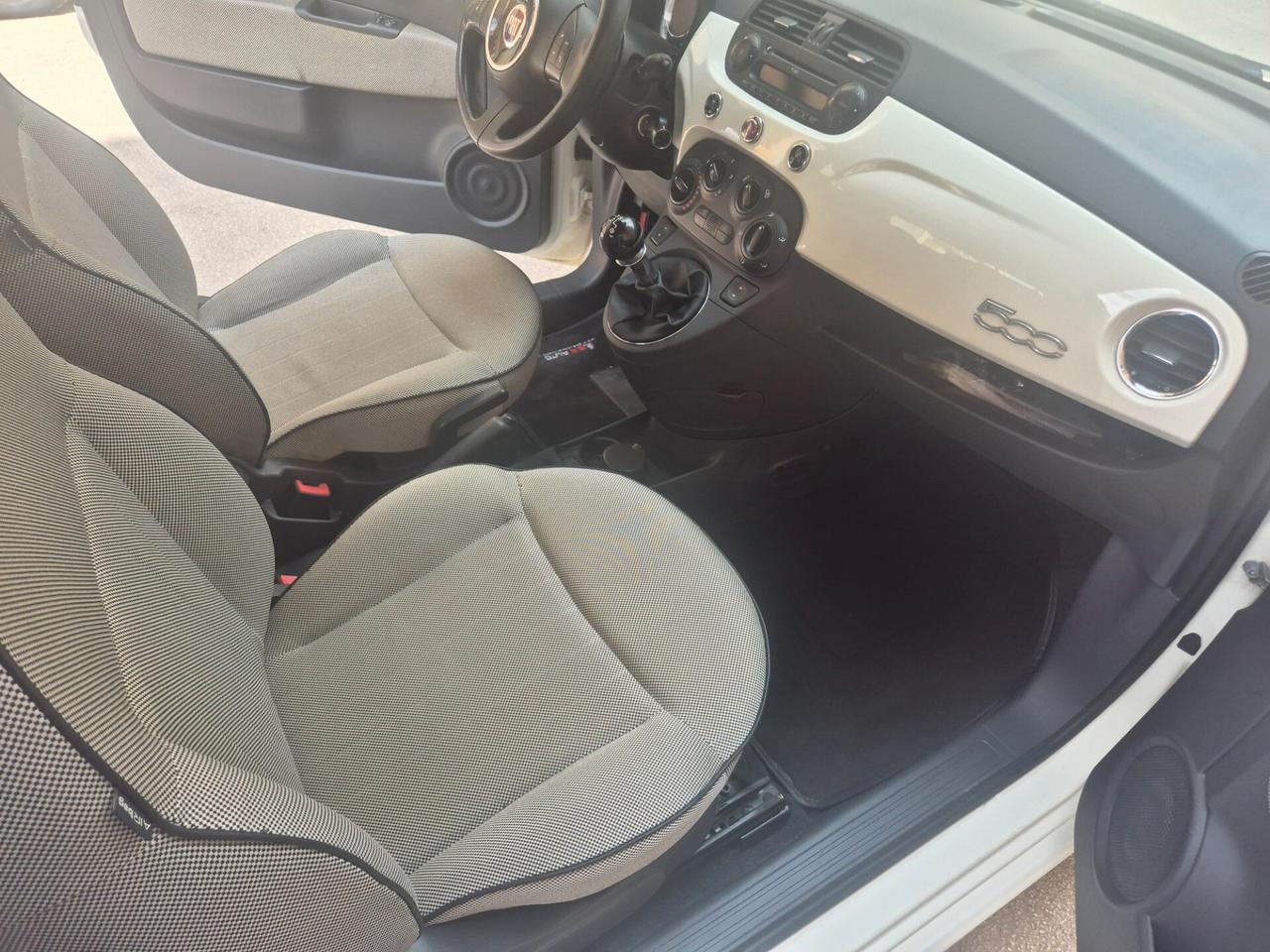 FIAT 500 1.2 TETTO PANORAMICO SOLI KM 90000 CERTIF