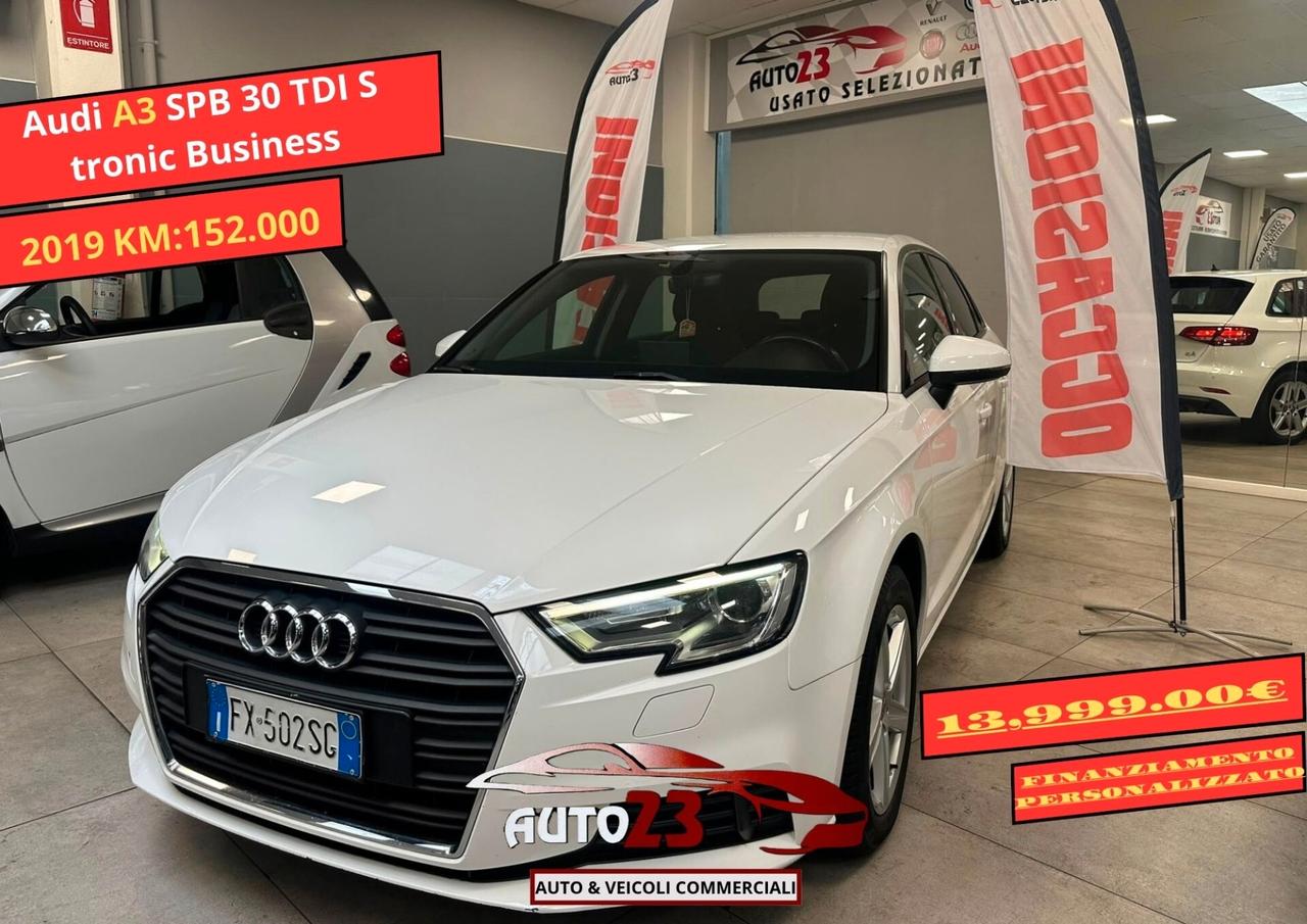 Audi A3 SPB 30 TDI S tronic Business