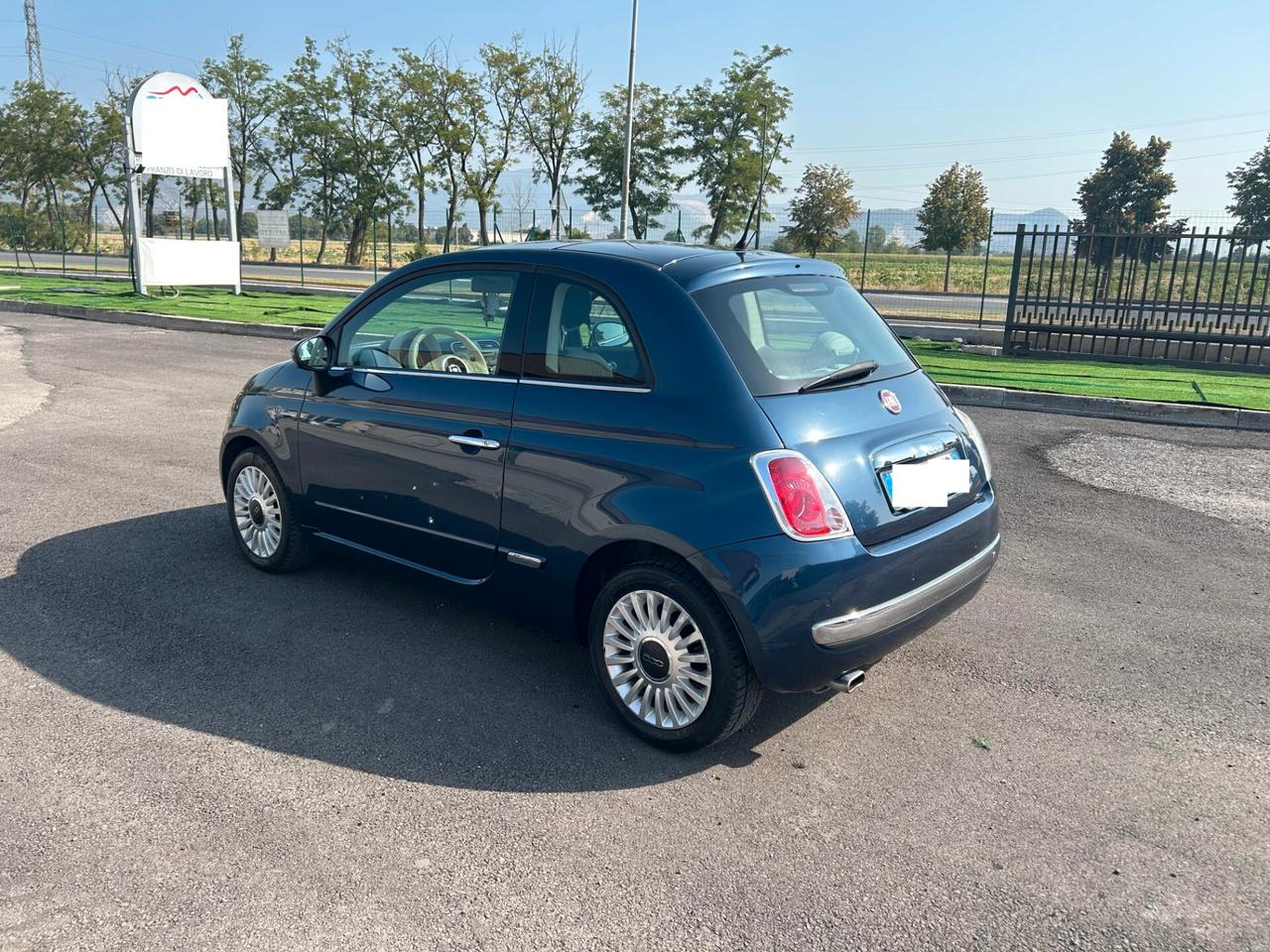 Fiat 500 1.2 lounge ok neopatentati sedili in pelle tettuccio apribile in vetro