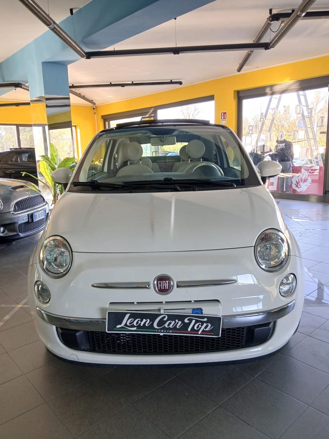 Fiat 500 C 0.9 TwinAir Turbo Lounge cabrio pelle rossa full