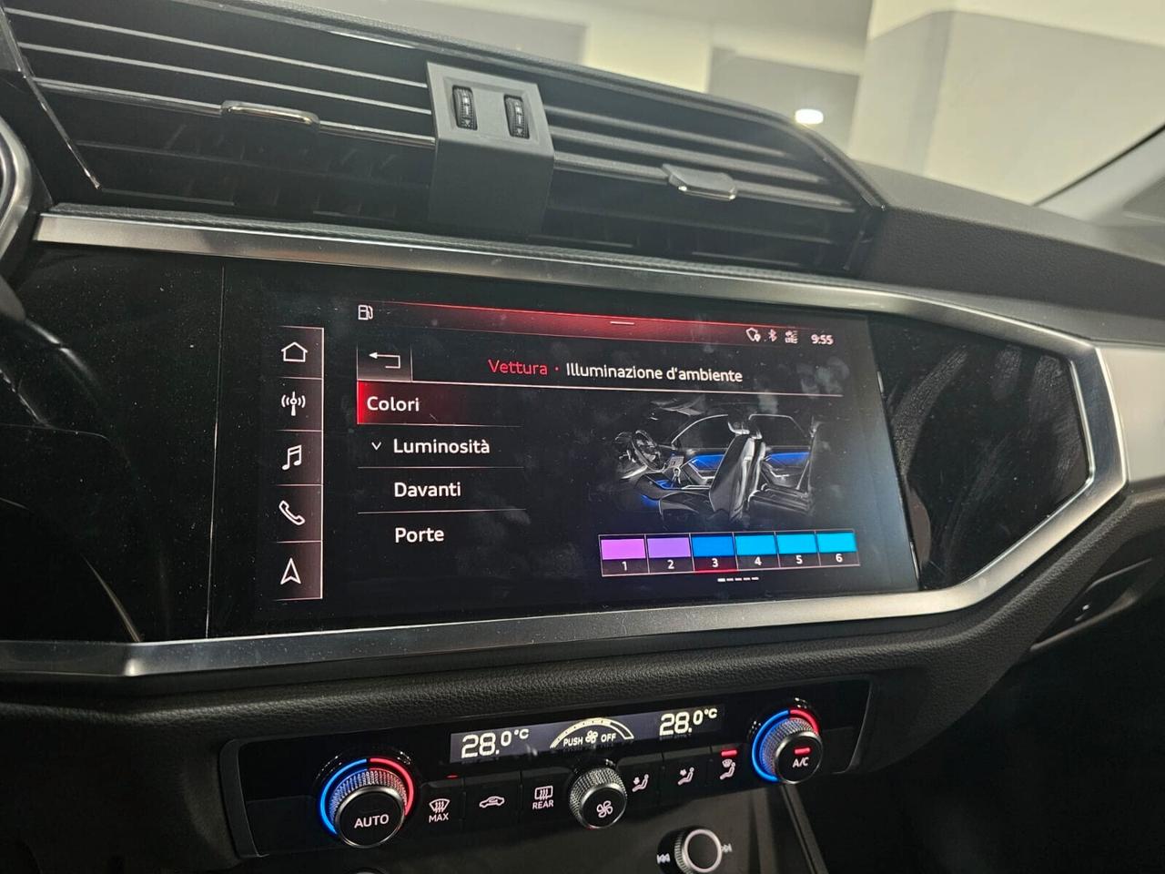 NUOVA AUDI Q3 SPORTBACK 35 TDI 150CV S-TRONIC S-LINE