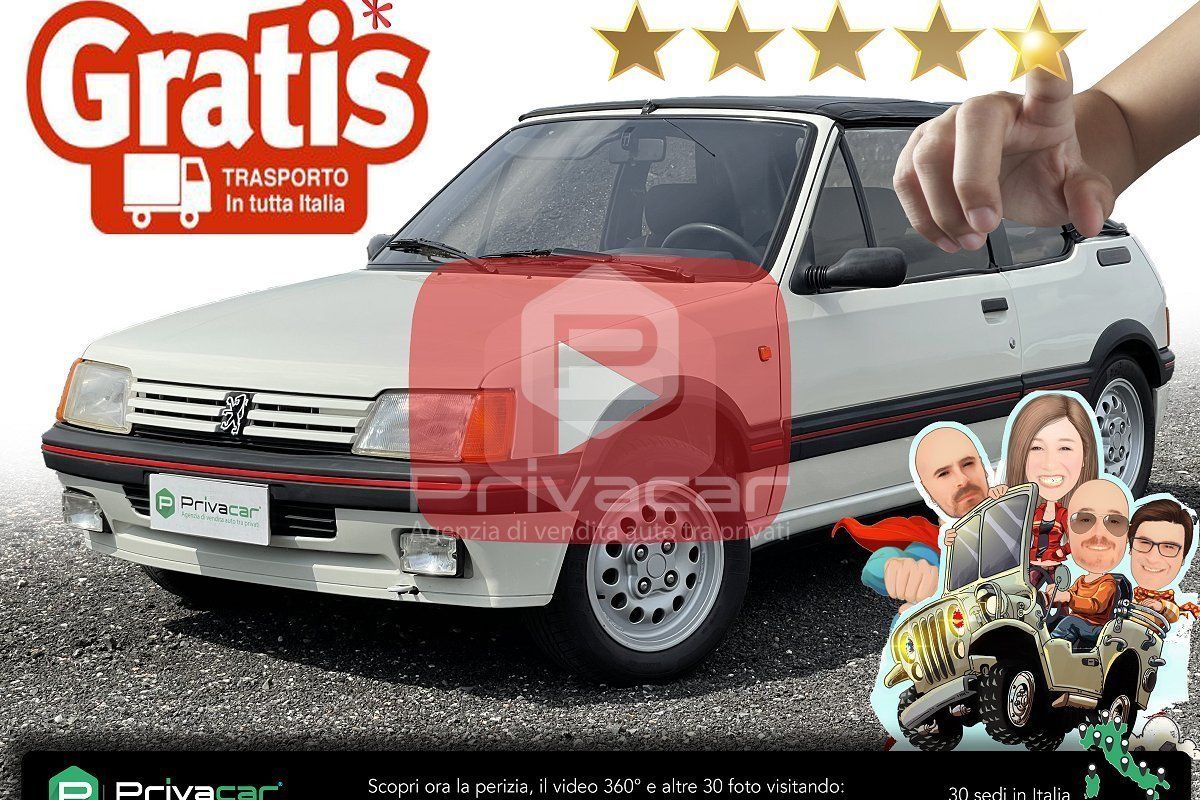 PEUGEOT 205 1.6 Cabriolet CTI