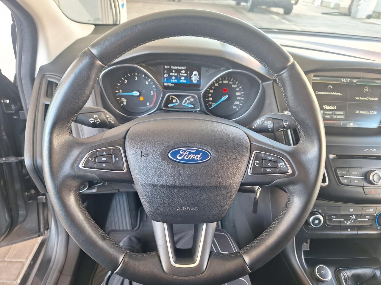 Ford Focus 1.5 TDCi 95 CV SW Titanium KM CERTIFICATI €6B NEOPATENTATI