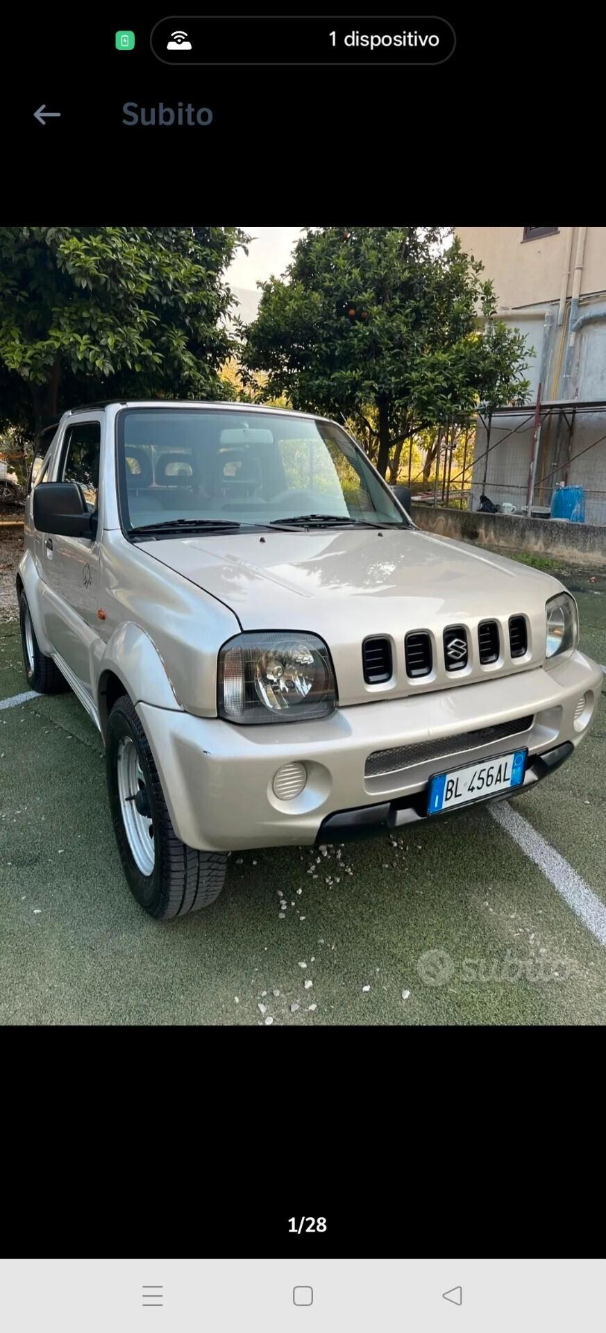 Suzuki Jimny Cabrio GPL GANCIO TRAINO