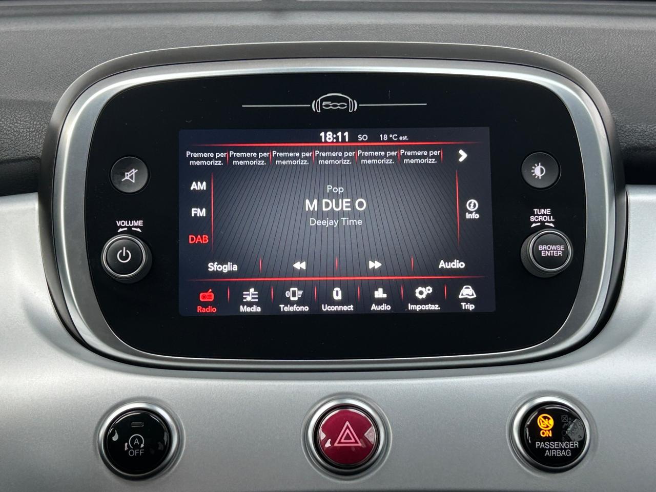 Fiat 500X 1.3 turbo benzina automatica 150 cv
