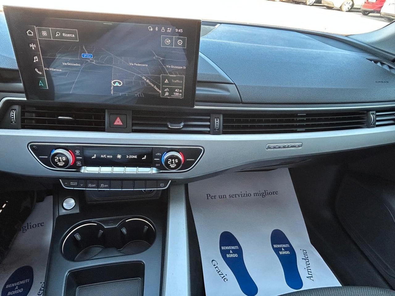 Audi A5 SPB 40 TDI 204cv Mhev Quattro S tronic Advanced Tetto Panoramico