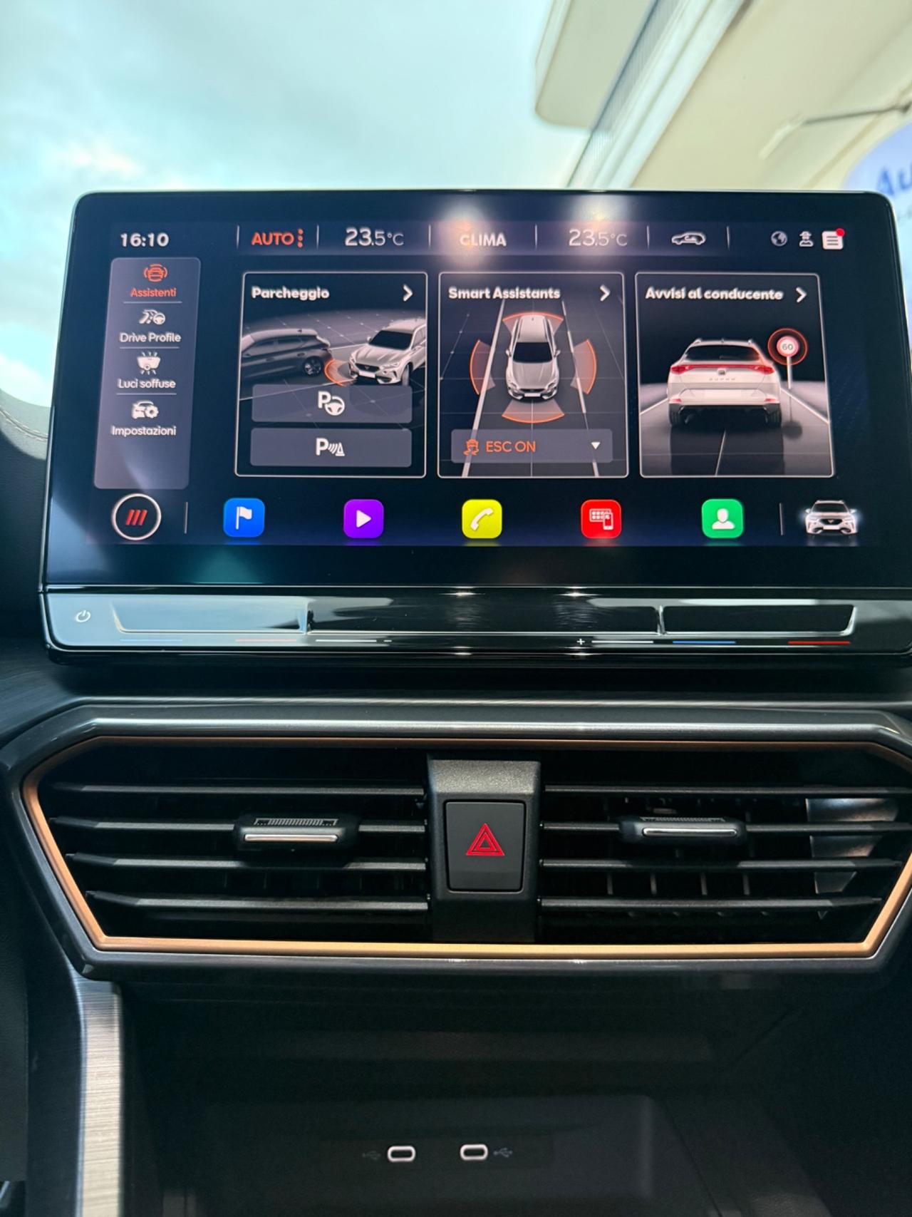 Cupra Formentor 2.0 TDI 4drive 150cv dsg LUCI SOFFUSE,TELECAMERA,NAVI,APPLE CARPLAY,FULL LED,INTERNI PARZ. IN PELLE