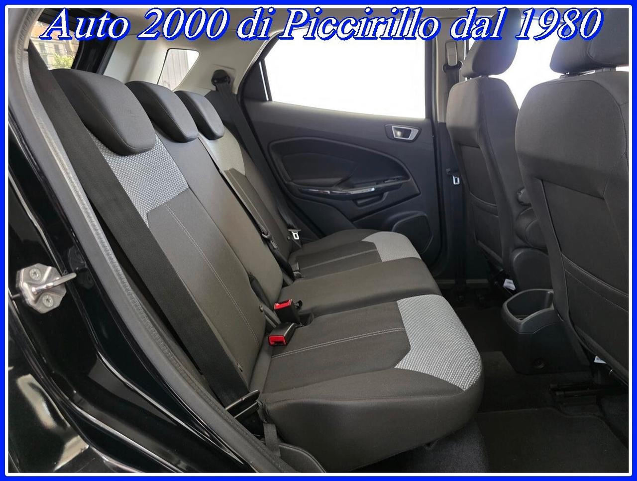 Ford EcoSport 1500 TDCi km tutti Certificati
