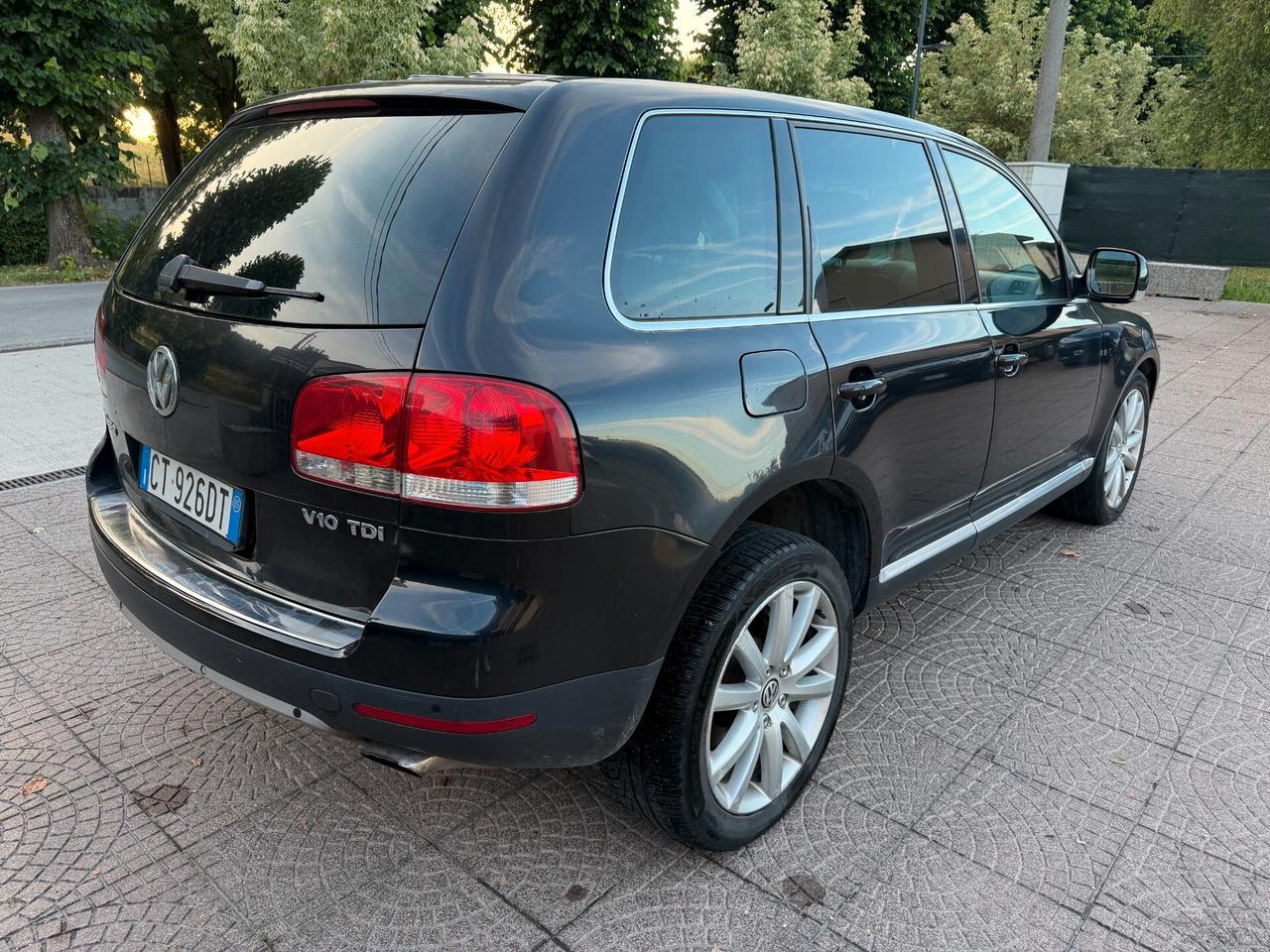 Touareg 5.0 V10 TDI tiptronic, PERDITA OLIO, GANCIO TRAINO