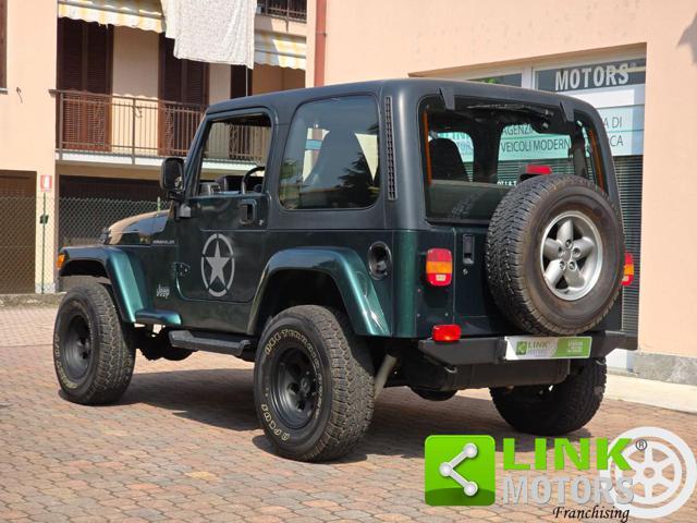 JEEP Wrangler 4.0 i 169 CV Hard Top ISCRITTA ASI