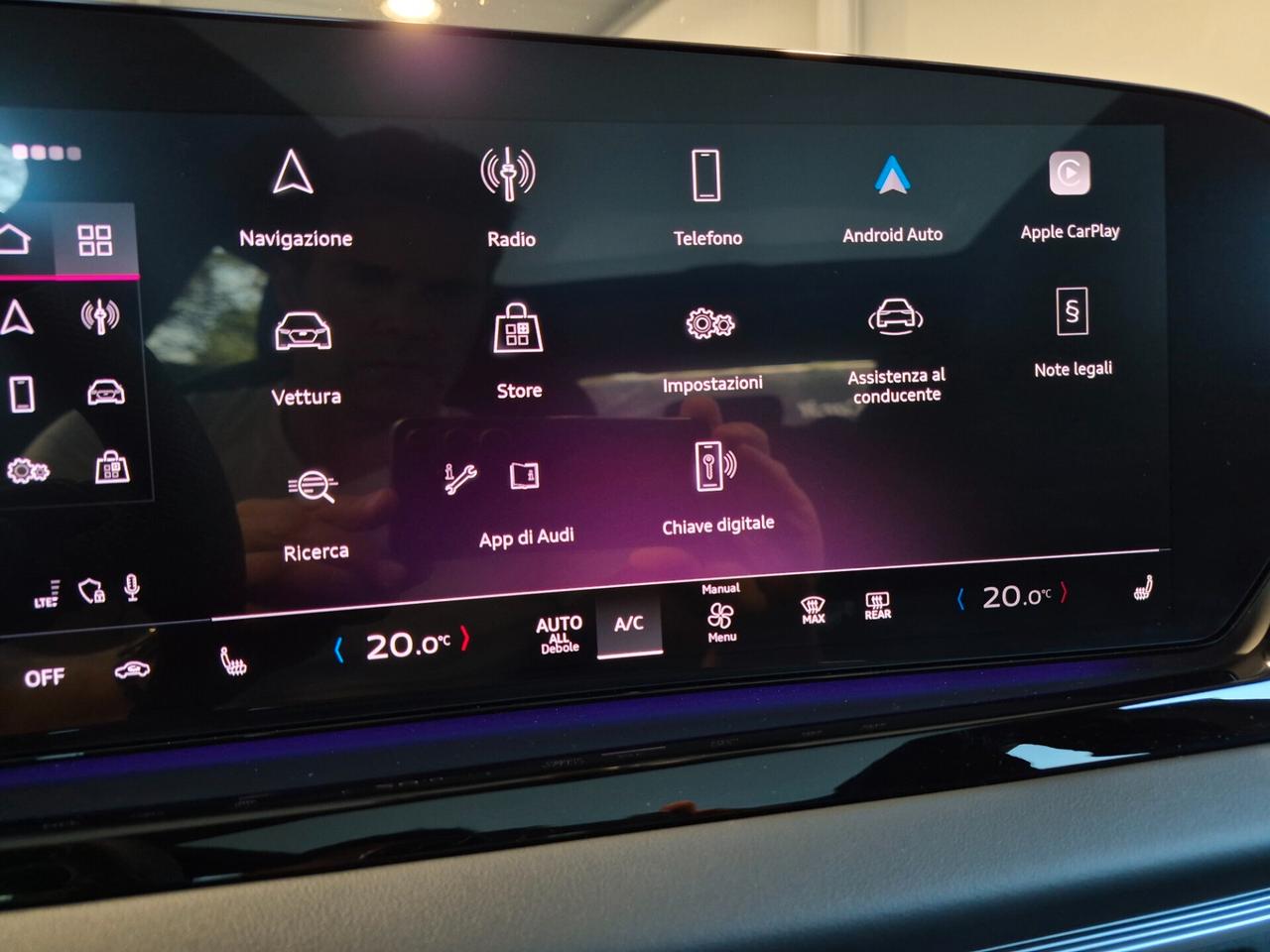 Audi A6 AVANT *NUOVO MODELLO* S LINE EDITION TDI S TRONIC TETTO MATRIX DISPLAY PASS. CLIMA 4ZONE 360° CARPLAY