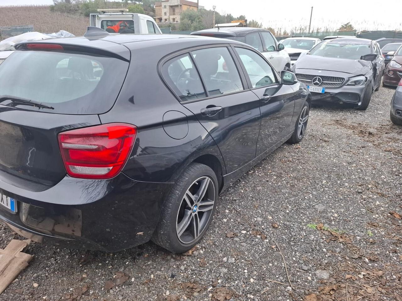 BMW SERIE 1 116 MOTORE KO NO SINISTRATA