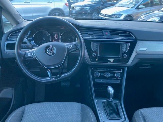 VOLKSWAGEN TOURAN 1.6 TDI 115 CV SCR DSG BUSINESS - 12 MESI GARANZIA EUROPEA