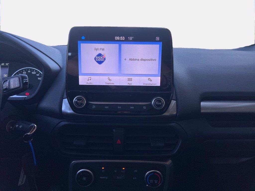 FORD EcoSport 1.0 EcoBoost 100 CV Connect del 2020
