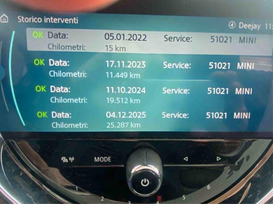 Mini 1.5 COOPER 5 porte INTERNI PELLE NAVY