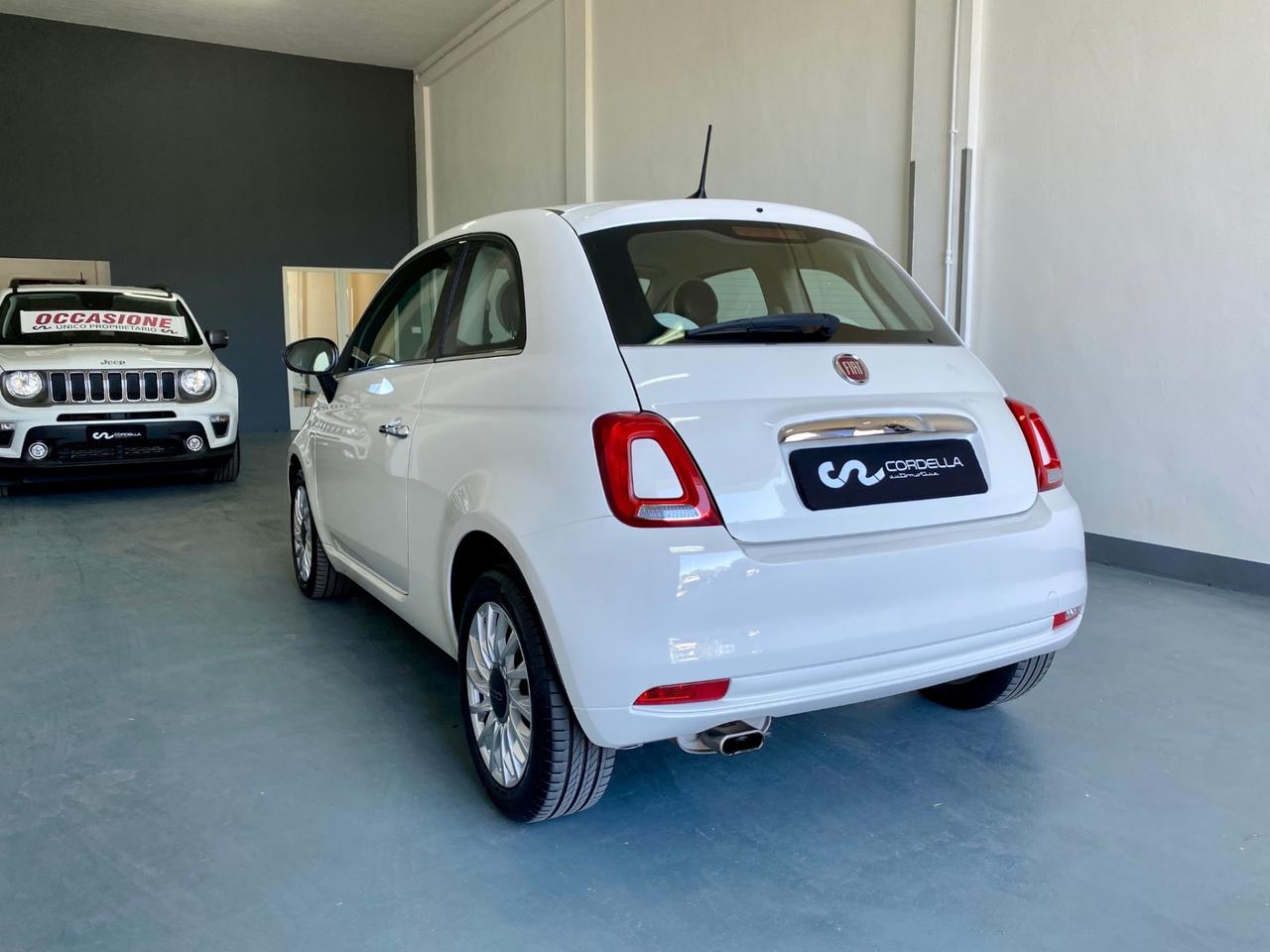 Fiat 500 1.2 Lounge 69cv 2019 New Model Unico Proprietario