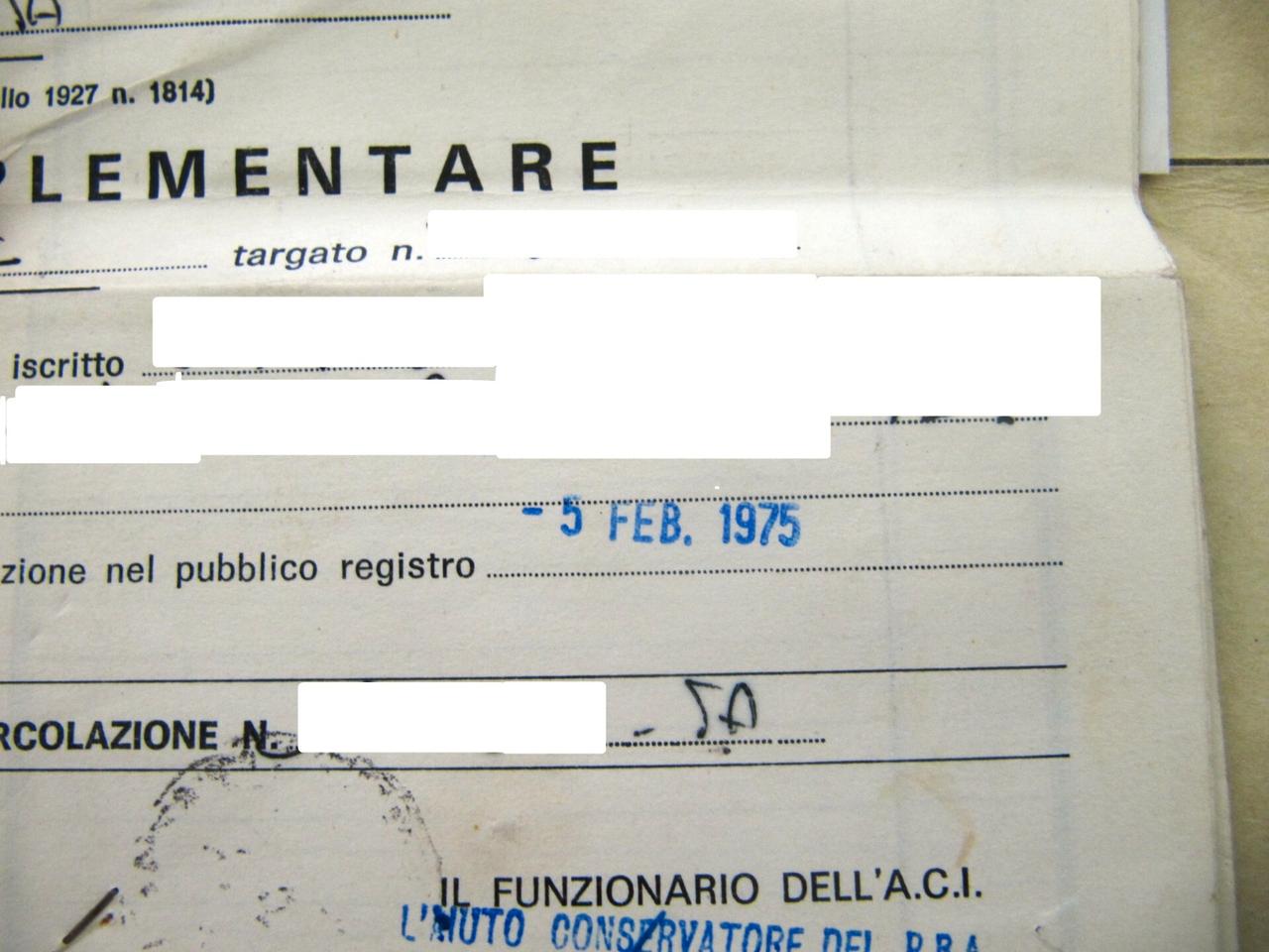 Fiat 500 R Anno 1975