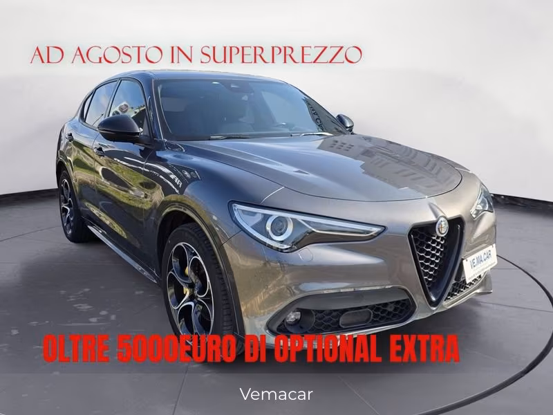Alfa Romeo Stelvio 2.2 td 210CV Veloce Q4 full opt: BLOCCO DIFF.LE, P.DRIVER PLUS