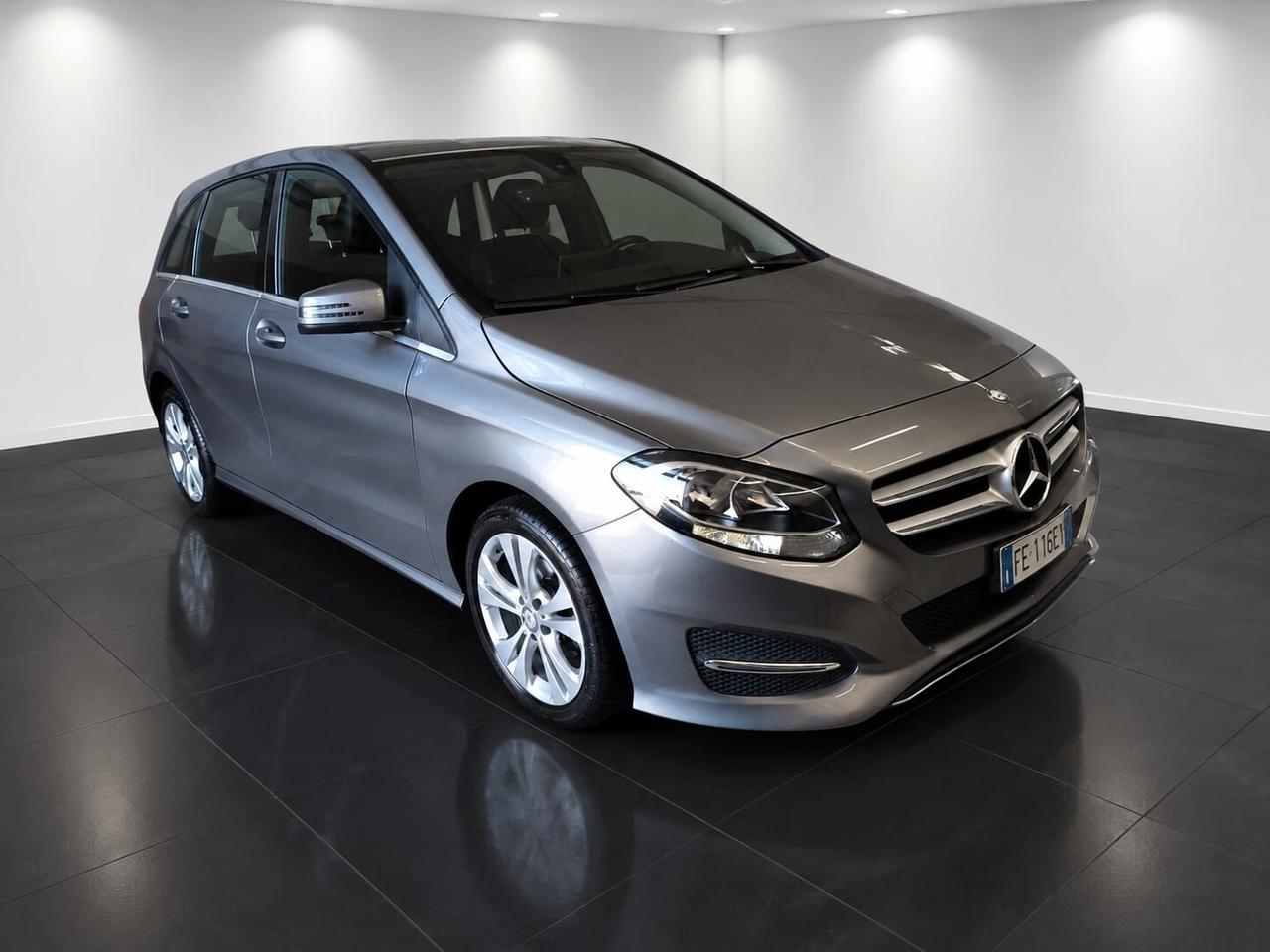 MERCEDES CLASSE B 2016 180 CDI PREMIUM AUTOMATICA 7G – EURO 6 – UNICO PROPRIETARIO – GARANZIA 12 MESI