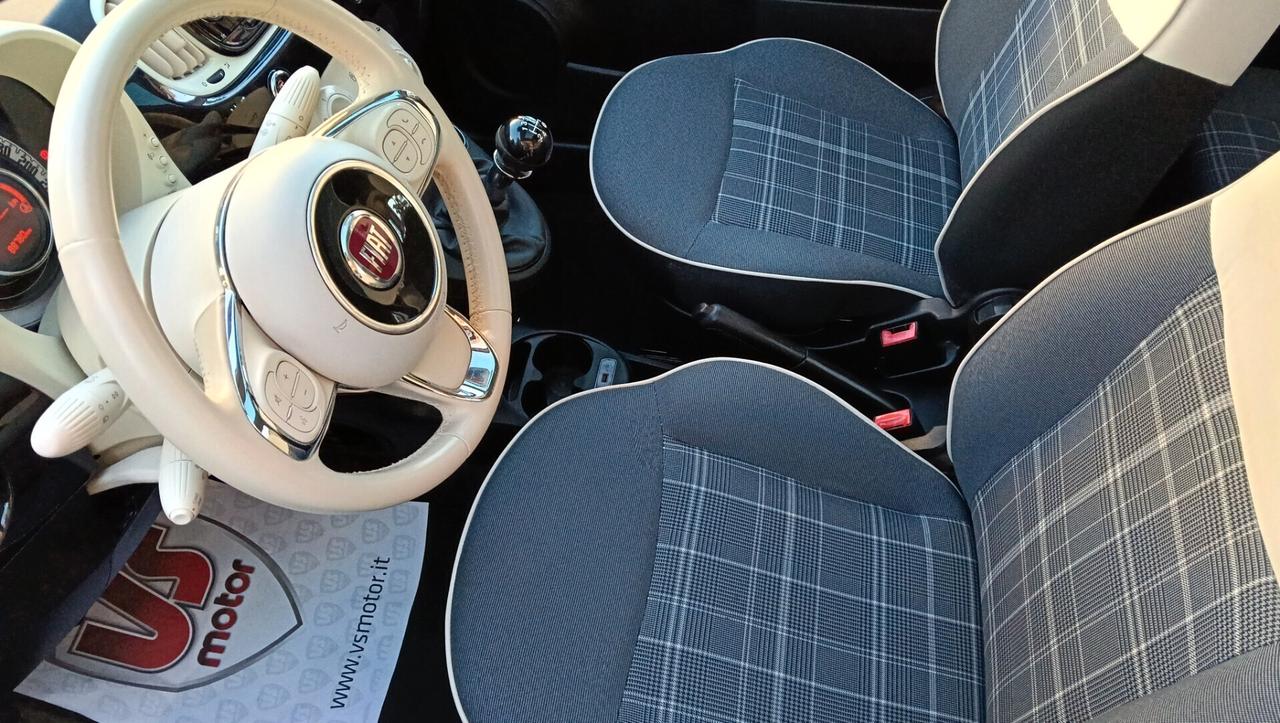 FIAT 500 1.2 BENZ KM 88.000-GARANZIA FULL