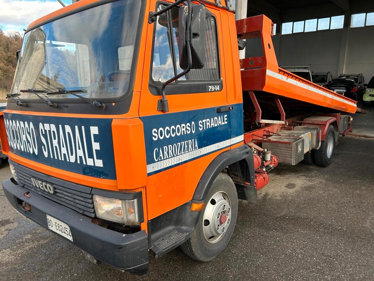 Iveco LKW/TRUCKS Ivaco 79 14 carroatrezzi 1990