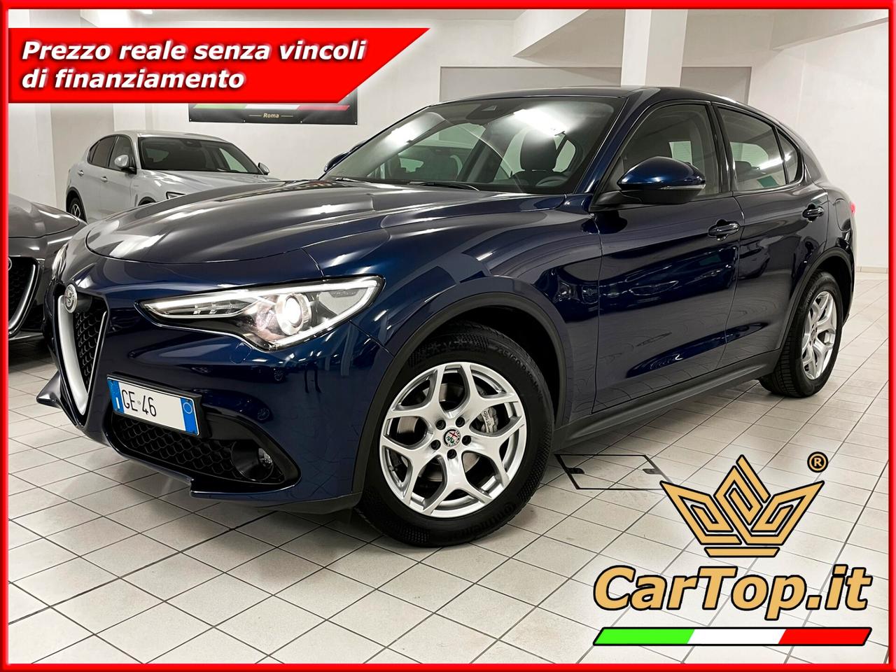 Alfa Romeo Stelvio 2.2 TD 160CV BUSINESS RUOTINO CERCHI 18" PERFETTA
